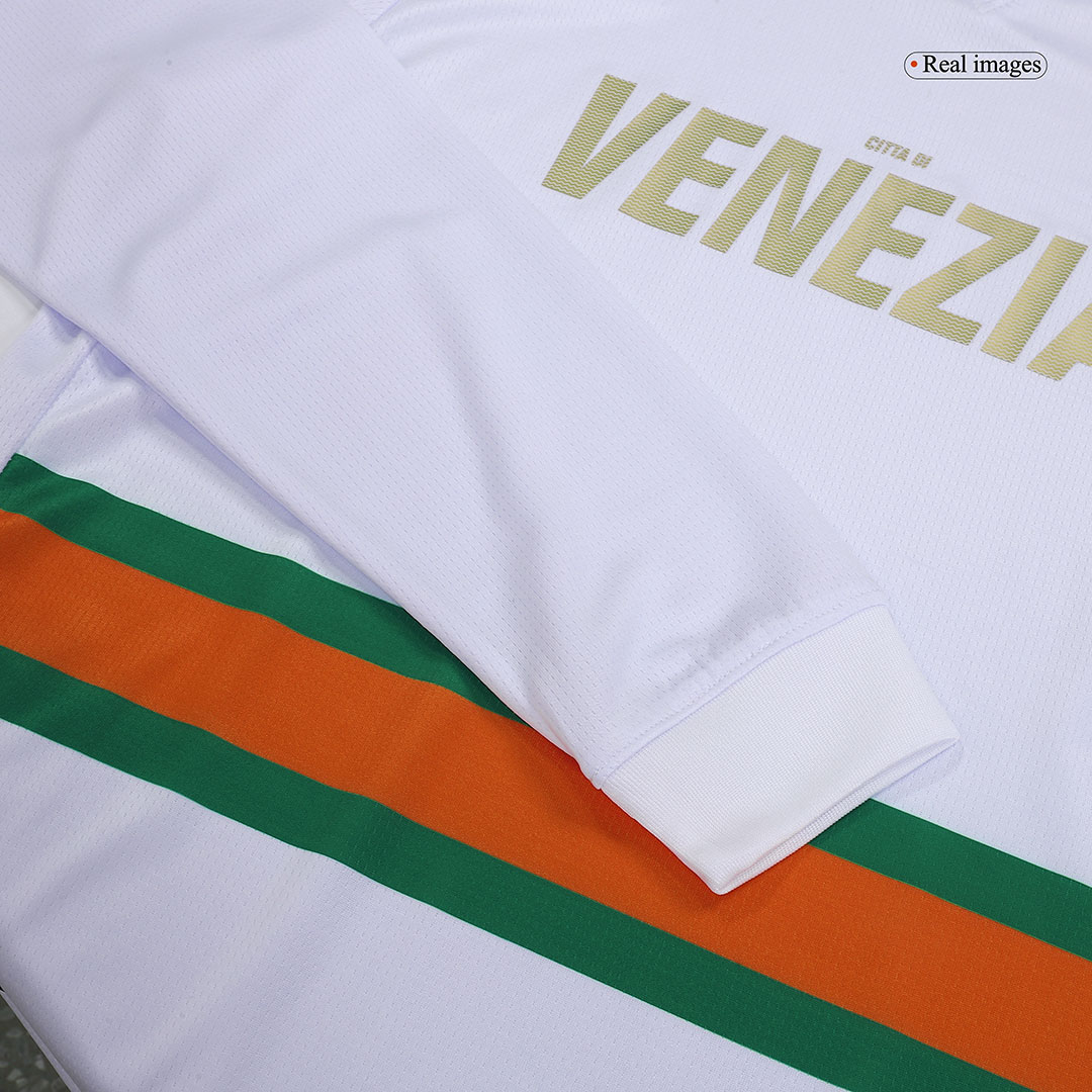 Venezia 22/23 Away Long Sleeve Men Soccer Jersey - Zorrojersey-  Professional Custom Soccer Jersey Online Store