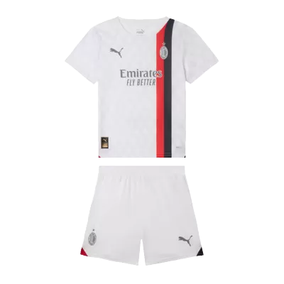 Kids AC Milan Away Soccer Jersey 2023/24 - Discount - gogoalshop