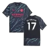 DE BRUYNE #17 Manchester City Third Away Authentic Soccer Jersey 2023/24 - gogoalshop