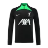 Liverpool 1/4 Zip Tracksuit 2023/24 Black - gogoalshop