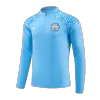 Manchester City 1/4 Zip Tracksuit 2023/24 Kids Blue - gogoalshop