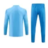 Manchester City 1/4 Zip Tracksuit 2023/24 Kids Blue - gogoalshop