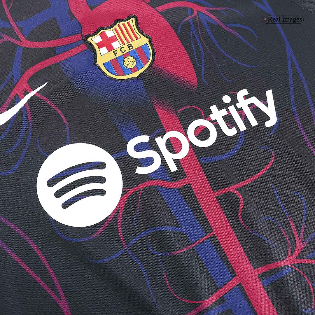 Camisa Barcelona Pré-Jogo 2023/24 Nike x Patta Torcedor Masculina