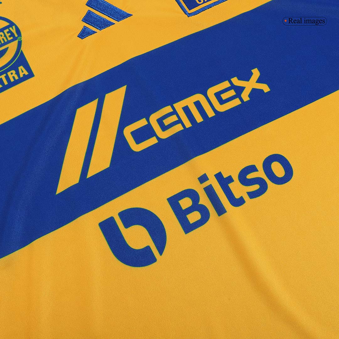 Authentic Tigres UANL Soccer Jersey Custom Home Shirt 2023/24