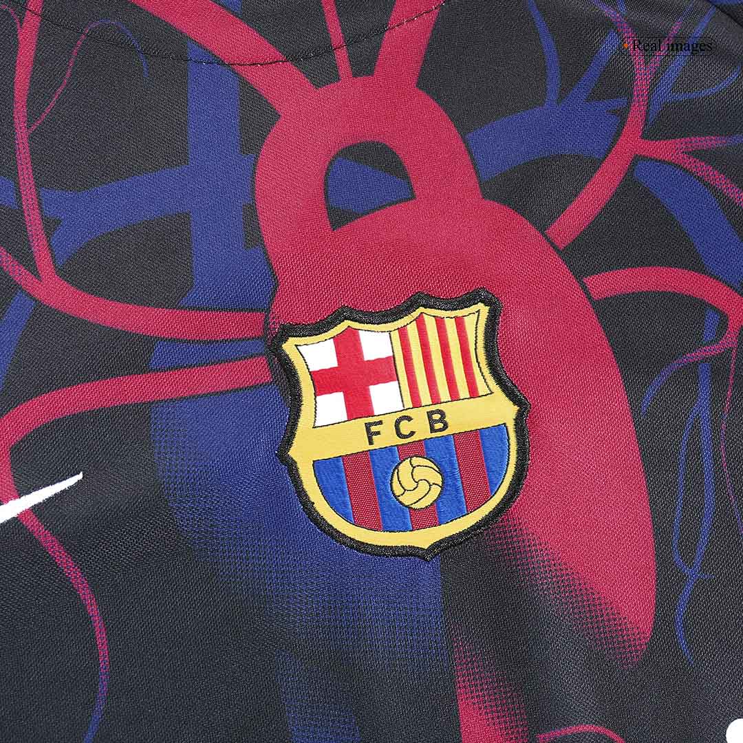 Camisa Barcelona Pré-Jogo 2023/24 Nike x Patta Torcedor Masculina