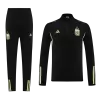 Argentina 1/4 Zip Tracksuit 2023/24 Black - gogoalshop