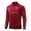 Manchester United 1/4 Zip Tracksuit 2023/24 Red - gogoalshop