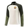 Barcelona 1/4 Zip Tracksuit 2023/24 Cream - gogoalshop