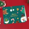 1 Pcs Random Style Personalized Christmas Greeting Card - gogoalshop