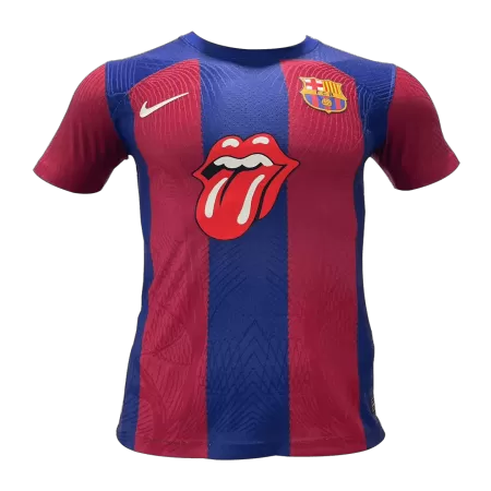 Barcelona x Rolling Stones Authentic Soccer Jersey 2023/24 - gogoalshop