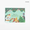 1 Pcs Random Style Personalized Christmas Greeting Card - gogoalshop