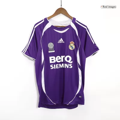 Vintage Soccer Jersey Real Madrid Third Away 2006/07 - gogoalshop