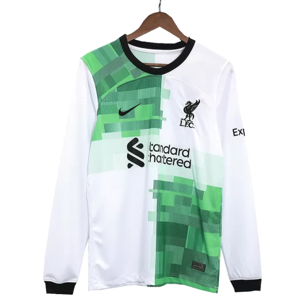 Liverpool long shop sleeve away jersey