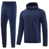 Customize Hoodie Training Kit (Jacket+Pants) Navy - gogoalshop