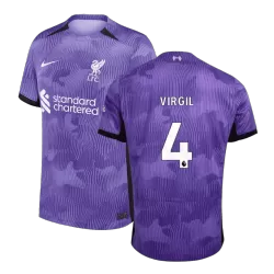 Liverpool No4 Virgil Away Kid Jersey