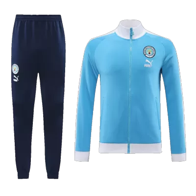 Manchester City Tracksuit 2023/24 Blue - gogoalshop