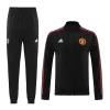 Manchester United Tracksuit 2023/24 Black - gogoalshop