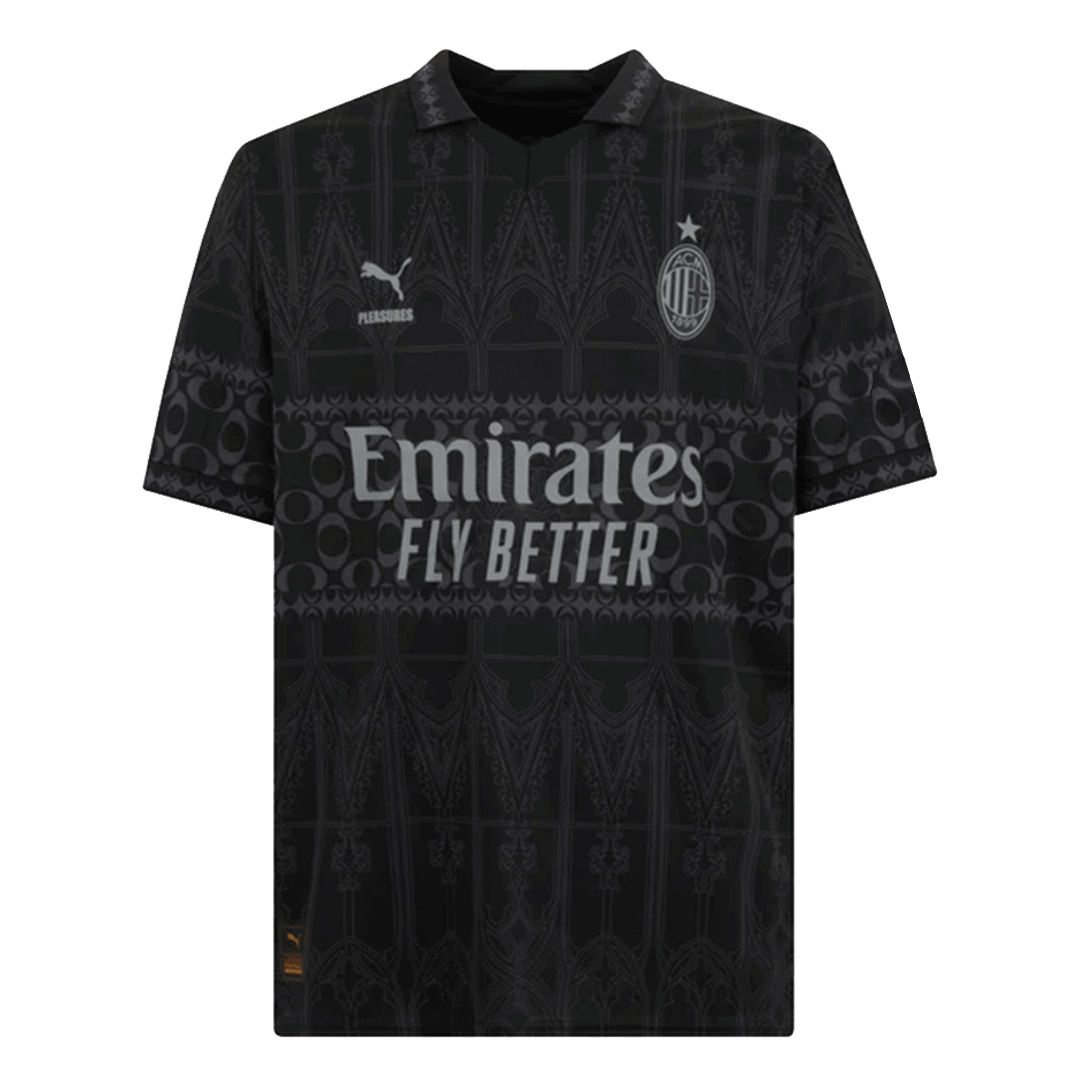 AC Milan X Pleasures Fourth Away Soccer Jersey 2023/24 | Gogoalshop