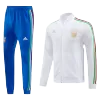 Italy Jacket Tracksuit 2024/25 White - gogoalshop