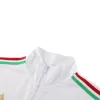 Italy Jacket Tracksuit 2024/25 White - gogoalshop