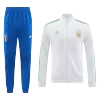 Italy Jacket Tracksuit 2024/25 White - gogoalshop