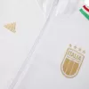 Italy Jacket Tracksuit 2024/25 White - gogoalshop