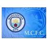 Manchester City Team Flag Blue - gogoalshop