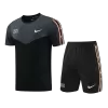 NK-ND03 Customize Team Jersey Kit(Shirt+Short) Black&Gray - gogoalshop