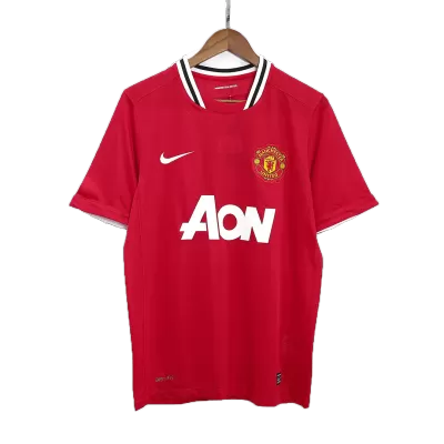 Vintage Soccer Jersey Manchester United Home 2011/12 - gogoalshop