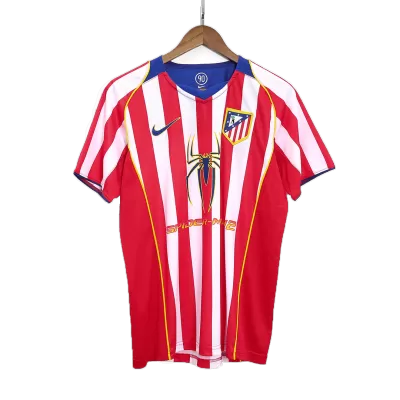 Vintage Soccer Jersey Atletico Madrid Home 2004/05 - gogoalshop