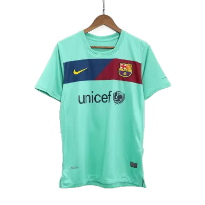 Vintage Soccer Jersey Barcelona Away 2010/11 - gogoalshop