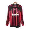 Vintage Soccer Jersey AC Milan Home Long Sleeve 2006/07 - gogoalshop