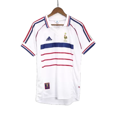 Vintage Soccer Jersey France Away 1998 - gogoalshop