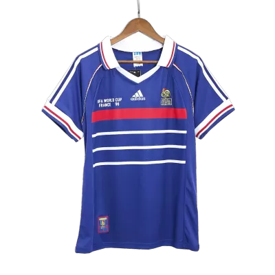 Vintage Soccer Jersey France Home 1998 - gogoalshop