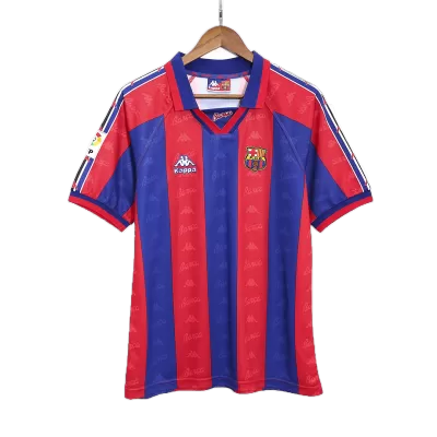 Vintage Soccer Jersey Barcelona Home 1996/97 - gogoalshop