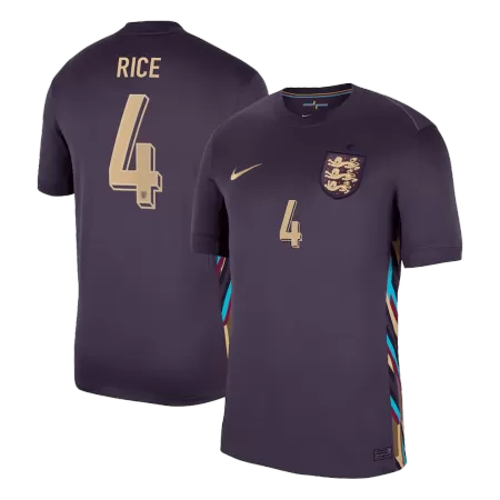 RICE #4 England Away Soccer Jersey 2024 - gogoalshop