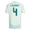 E.ÁLVAREZ #4 Mexico Away Soccer Jersey Copa America 2024 - gogoalshop