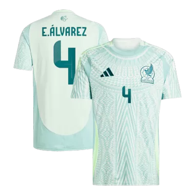 E.ÁLVAREZ #4 Mexico Away Soccer Jersey Copa America 2024 - gogoalshop