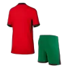 Portugal Home Kids Soccer Jerseys Kit EURO 2024 - gogoalshop