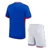 France Home Kids Soccer Jerseys Kit EURO 2024 - gogoalshop