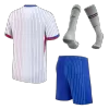 France Away Soccer Jersey Kit(Jersey+Shorts+Socks) Euro 2024 - gogoalshop