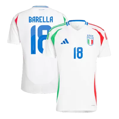 BARELLA #18 Italy Away Soccer Jersey EURO 2024 - gogoalshop