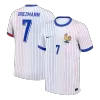 GRIEZMANN #7 France Away Soccer Jersey EURO 2024 - gogoalshop