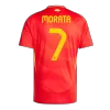 MORATA #7 Spain Home Soccer Jersey EURO 2024 - gogoalshop