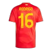 RODRIGO #16 Spain Home Soccer Jersey EURO 2024 - gogoalshop