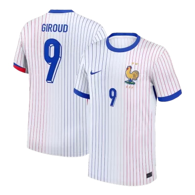 GIROUD #9 France Away Soccer Jersey EURO 2024 - gogoalshop