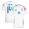 CHIESA #14 Italy Away Soccer Jersey EURO 2024 - gogoalshop