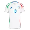 BARELLA #18 Italy Away Soccer Jersey EURO 2024 - gogoalshop