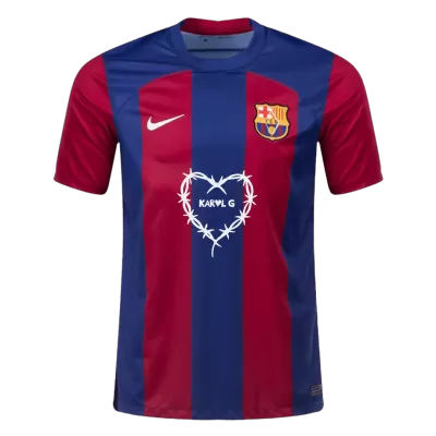 Barcelona  X Karol G Soccer Jersey 2023/24 - gogoalshop