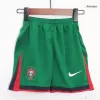 Portugal Home Kids Soccer Jerseys Full Kit EURO 2024 - gogoalshop